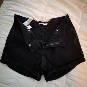 Levi's Women's Black Jean Shorts